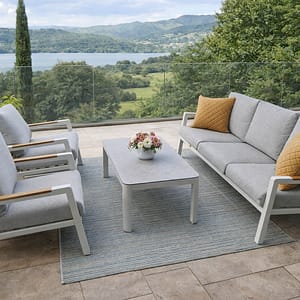 Verona loungesoffa 3+1+1 bord PRISSÄNKT – Utemöbler | Möbelrondellen Mora